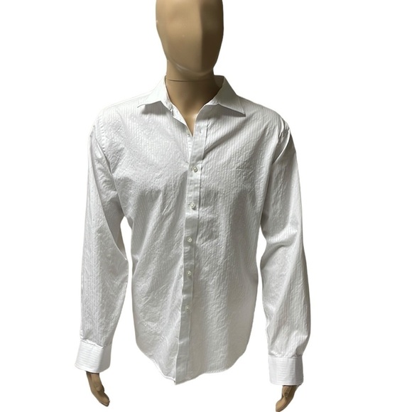 Dkny Men’s long sleeve button down shirt 16 1/2–34/35 - Picture 1 of 6